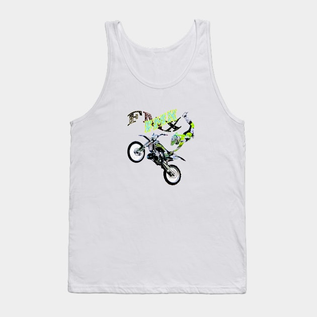 motocross Tank Top by rickylabellevie